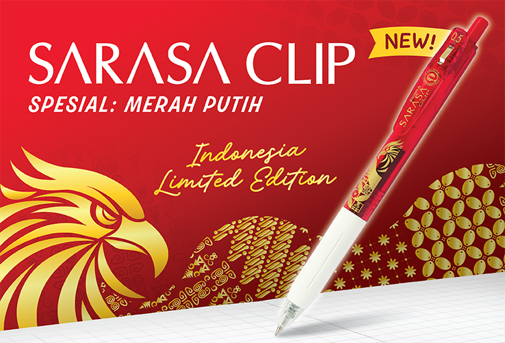 Link ZOS shopee Beli Sarasa Clip Merah Putih