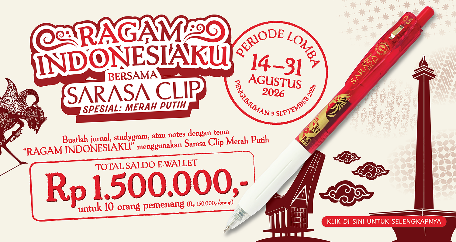 Ragam Indonesiaku bersama Sarasa Clip Merah Putih 2026