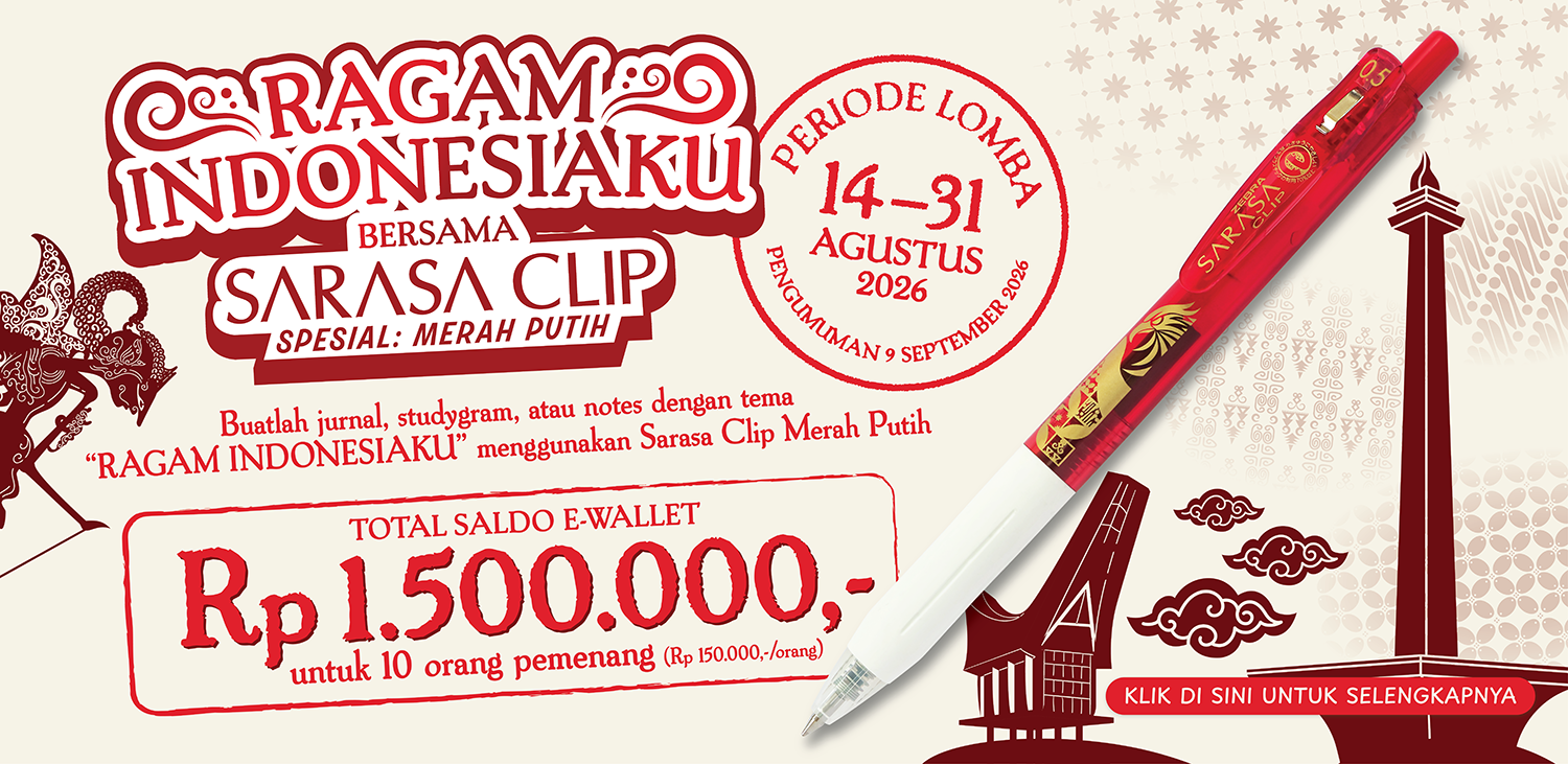 Ragam Indonesiaku bersama Sarasa Clip Merah Putih 2026
